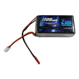BATERIA DE LIPO 3S 11.1V 1300MAH 120C COM PLUG JST ZEEE POWER 1300M-120C-3S-JST